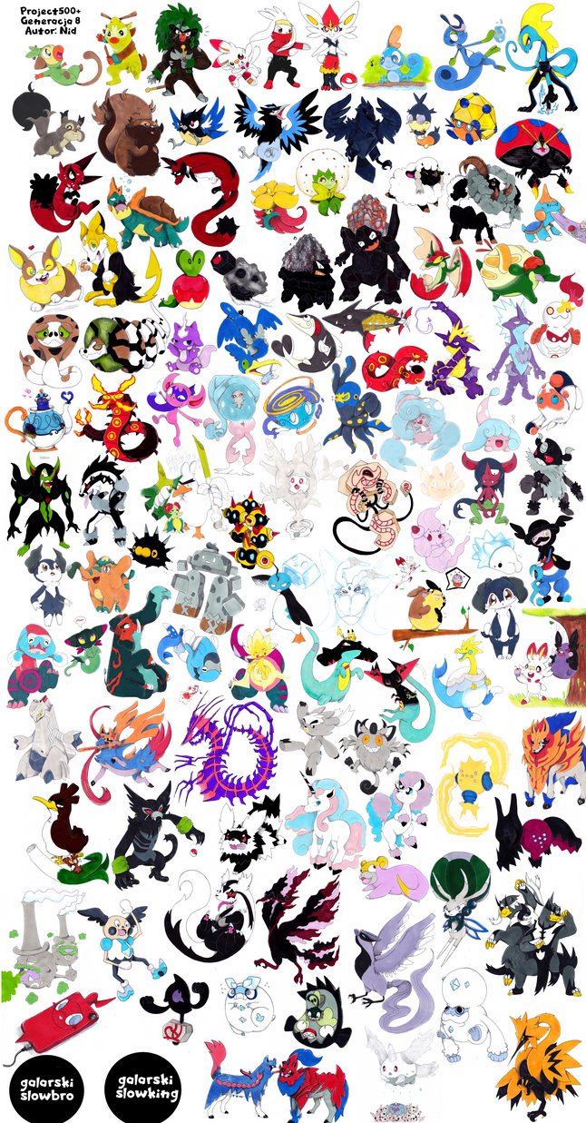 All Pokemon Generation 8 By Nid15 On DeviantArt all-pokemon-generation-8-by-nid15-on-deviantart