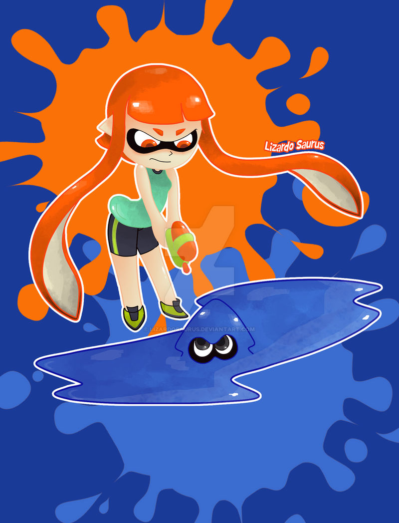Splatoon Inklings by LizardoSaurus on DeviantArt