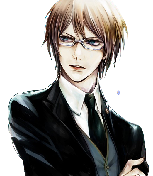 Byakuya Togami (render) by utimateblues on DeviantArt
