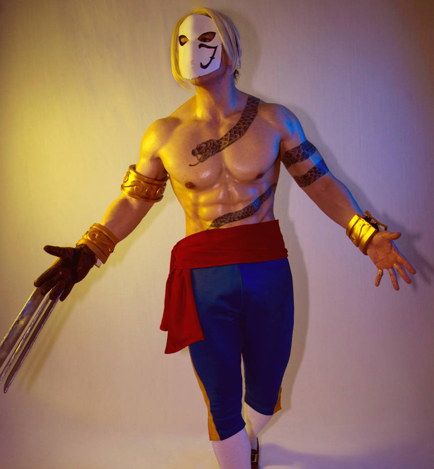 Street Fighter Vega Adult Costume