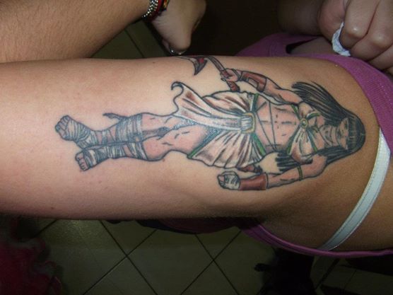 Godness Isis, Tattooed by Tuzinho.