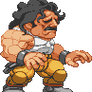 Pocket Fighters styled sprite