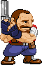 Pocket Fighters styled sprite