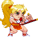 Pocket Fighters styled sprite