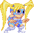 Pocket Fighters styled sprite