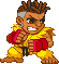 Pocket Fighters styled sprite