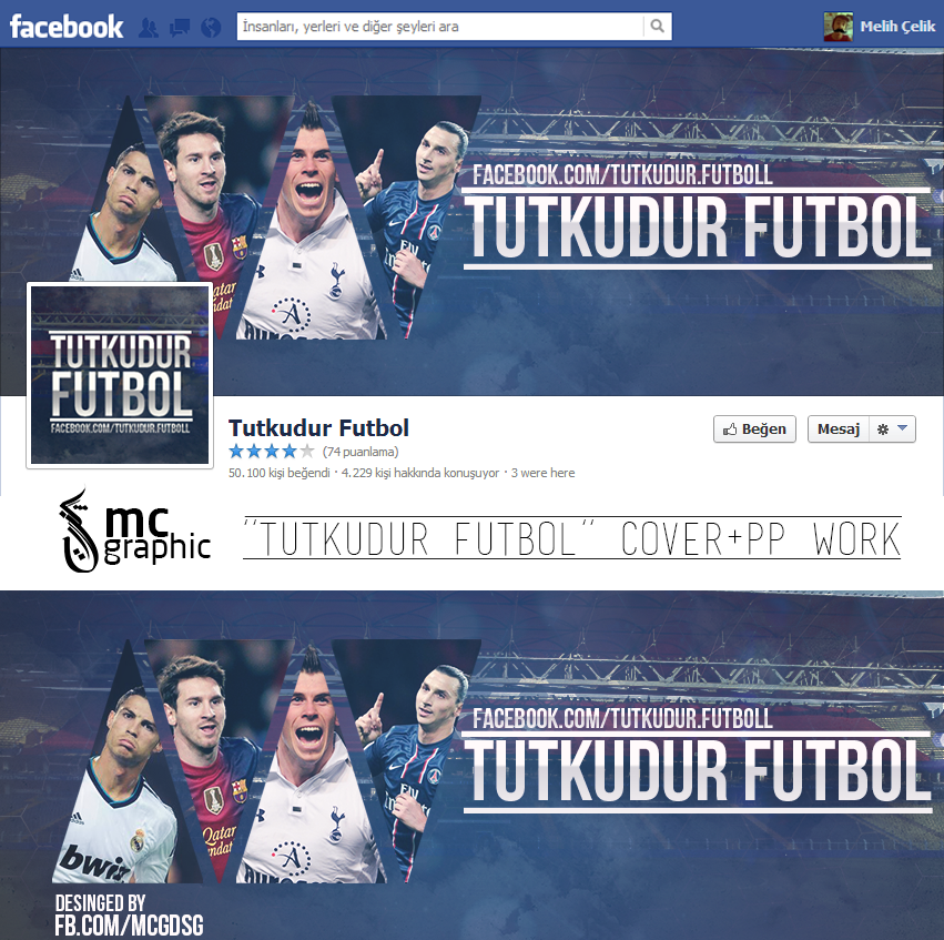 TUTKUDUR FUTBOL FACEBOOK COVER PP