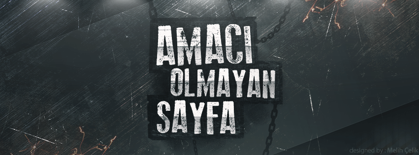 AMACI OLMAYAN SAYFA FACEBOOK COVER