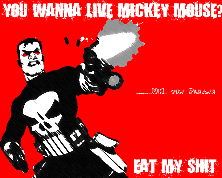 Punisher Vs. Mickey Mouse