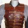 roman leather chest armor
