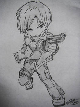 Leon S. Kennedy Chibi