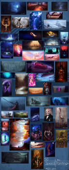50 Days Of Spitpainting