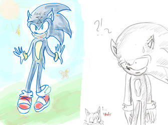 Sonic and Sonic X...