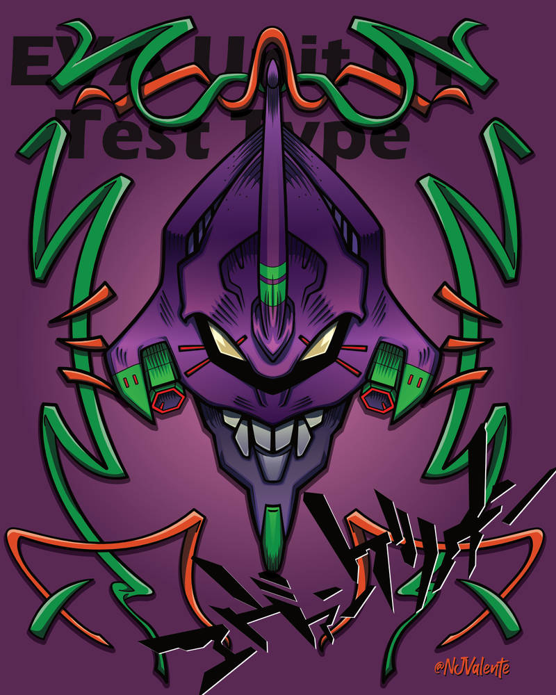 EVA 01 Vector by NJValente on DeviantArt