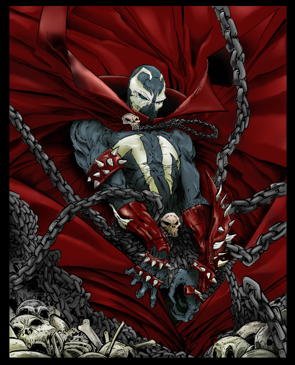 spawn comic rendering