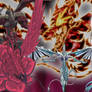YGO 5 dragon and CrimsonDragon