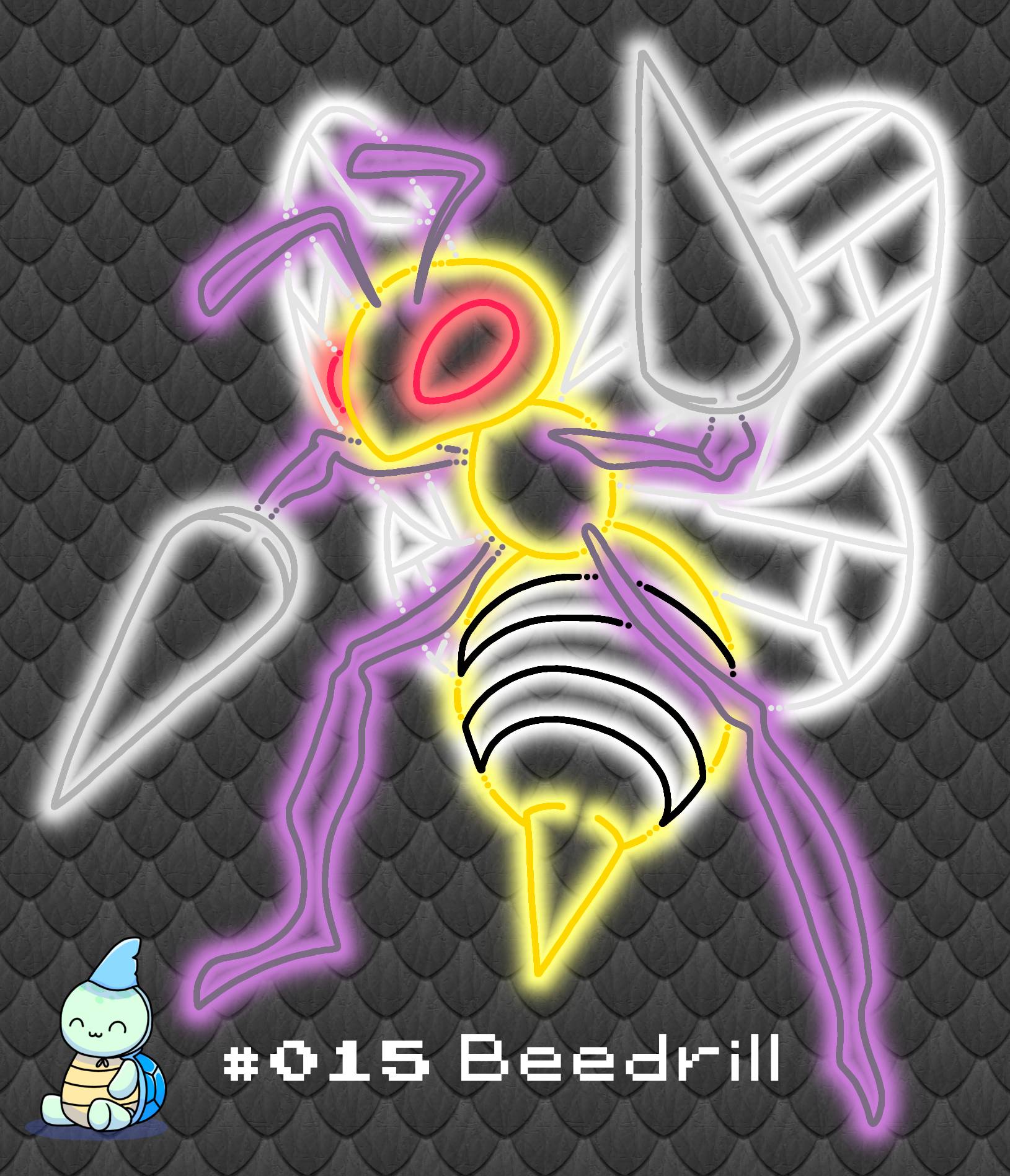 Oc Beedrill #015 Beedrill by Caeruleus-Femella on DeviantArt