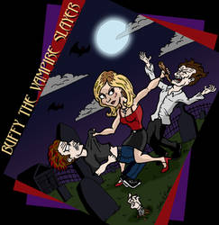 Buffy the Vampire Slayer by brodiehbrockie