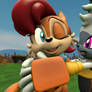 Sally and Tangle :3