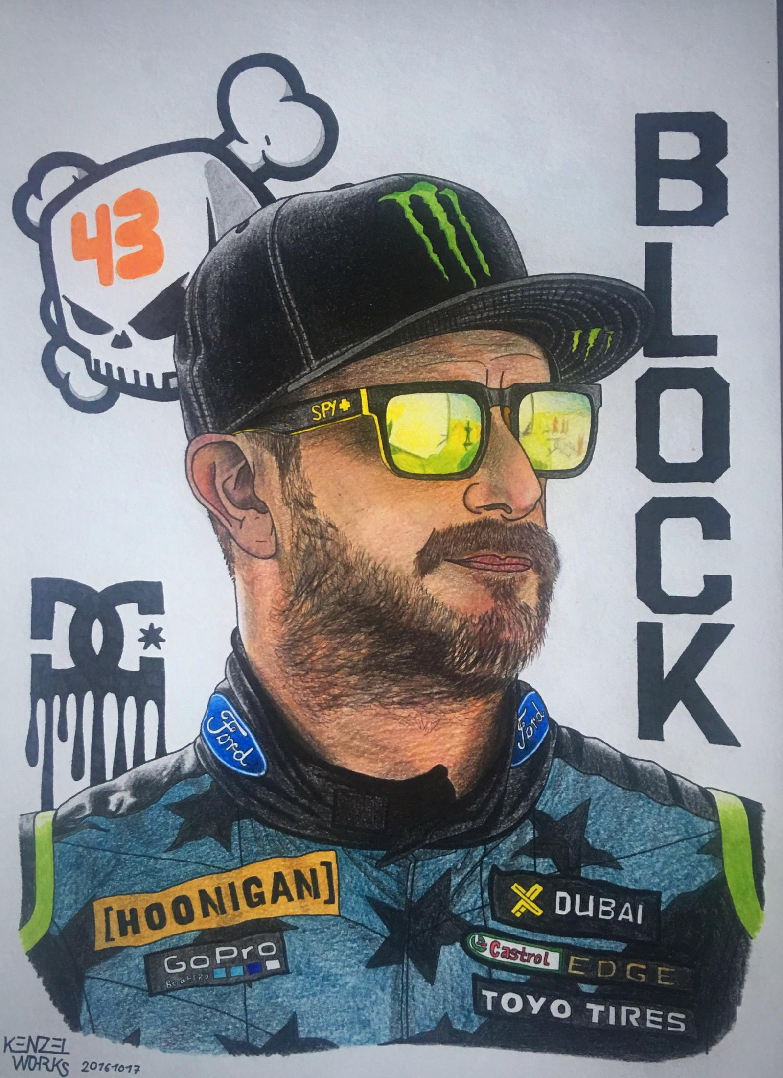 43 Ken Block Rip Ken Block 43 by Kenzelworks on DeviantArt