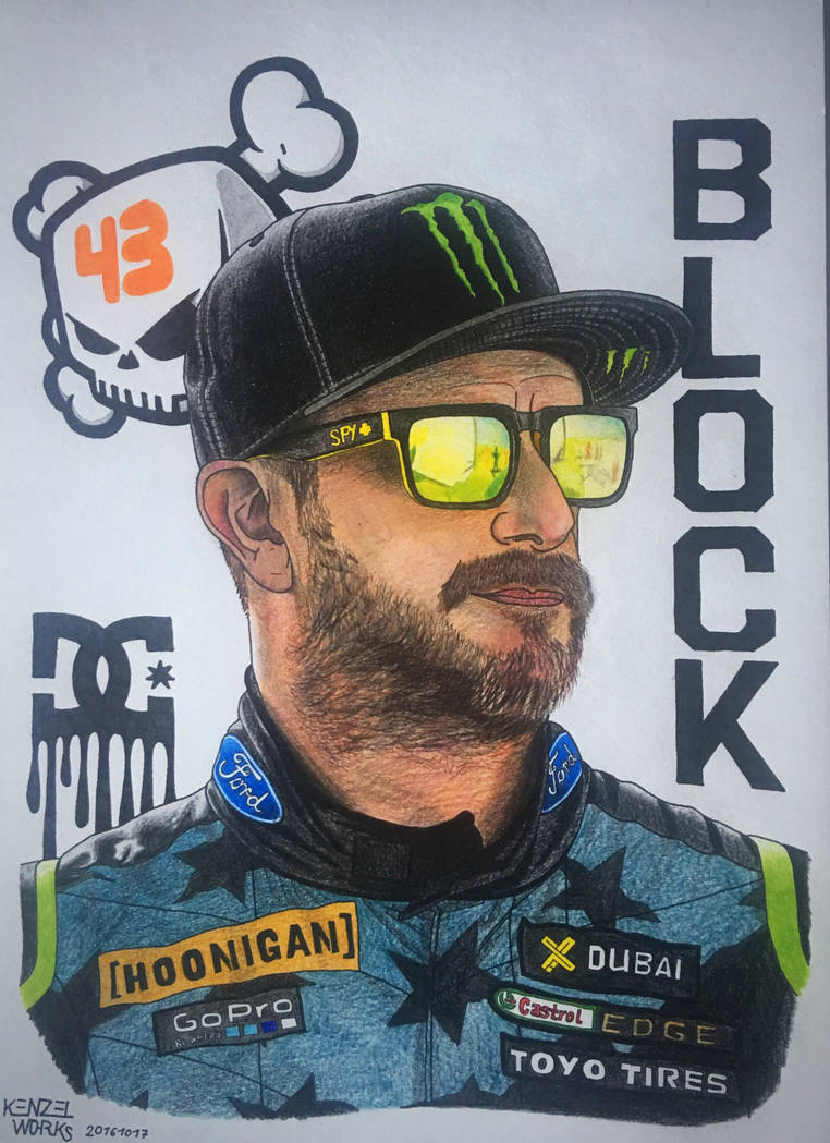 Ken Block 43 by Kenzelworks on DeviantArt