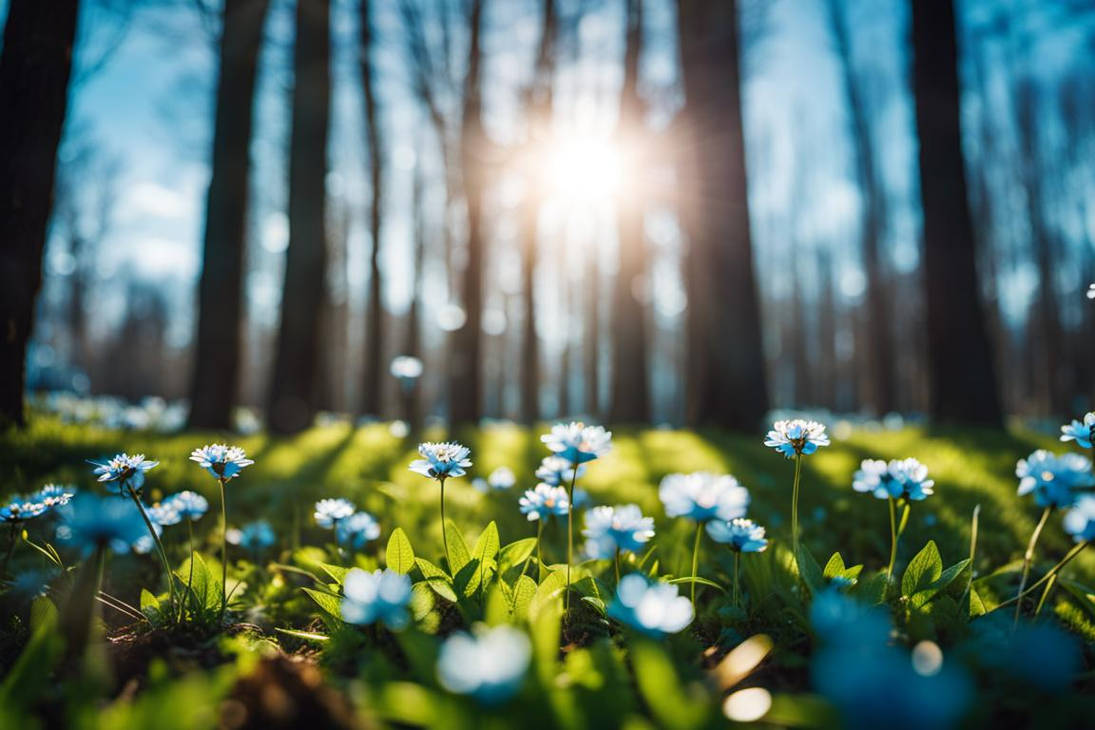 Spring Woods Spring in the woods by TheFirstSeaLord on DeviantArt