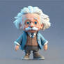 Albert Einstein Cute Character
