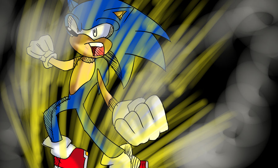 Sonic Powers Up By PikachuRamen On DeviantArt sonic-powers-up-by-pikachuramen-on-deviantart