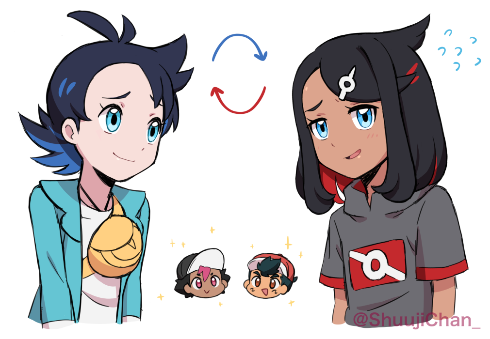 Hairstyle Swap by ShuujiChan on DeviantArt