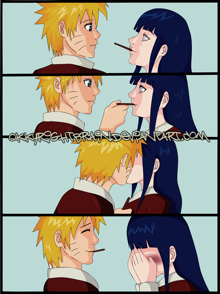 Naruhina and Chocolate stick