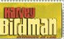 Harvey Birdman Logo Stamp