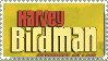 Harvey Birdman Logo Stamp