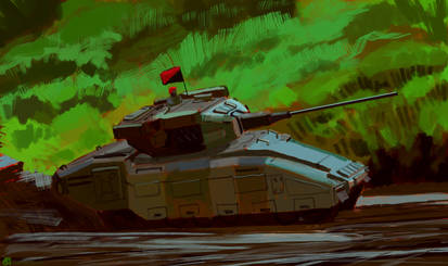 Tank Speedpainting 02
