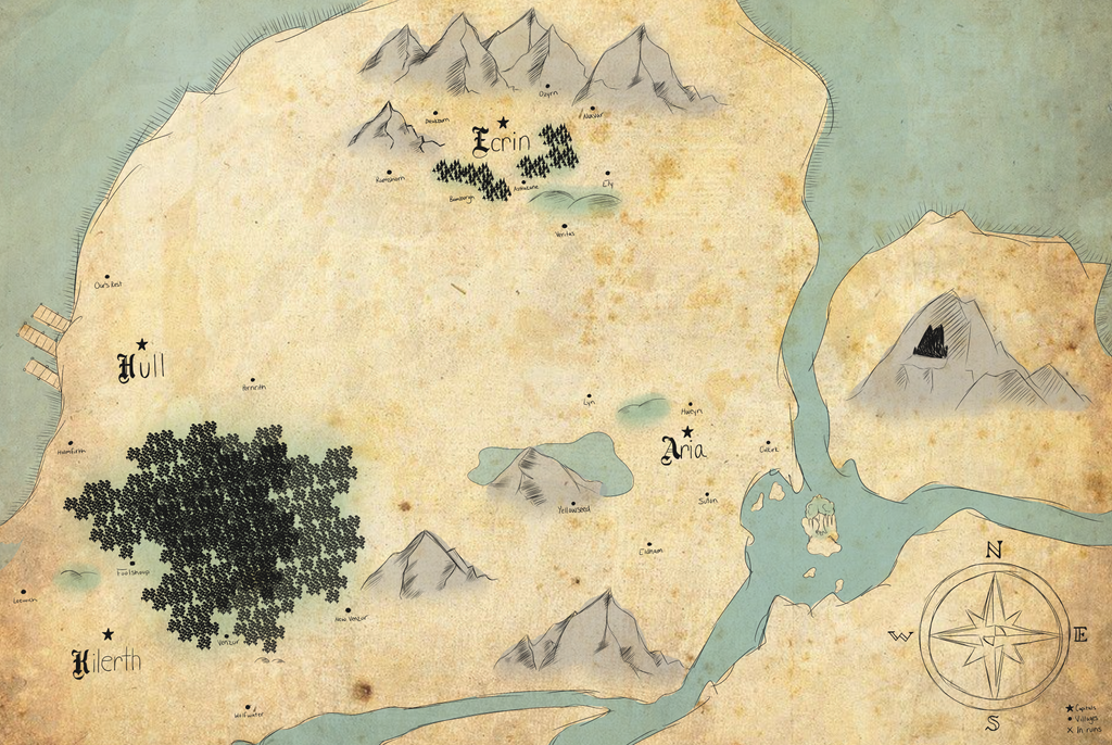Map by Kaiviss on DeviantArt