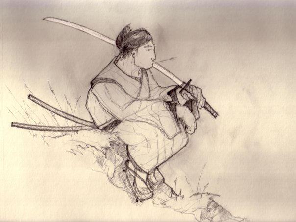 Subtle Samurai contemplative samurai by subtle-design on DeviantArt