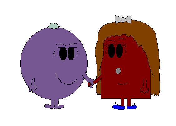 Mr. Grumble and Little Miss Sulk hold hands by 2Funny89 on DeviantArt