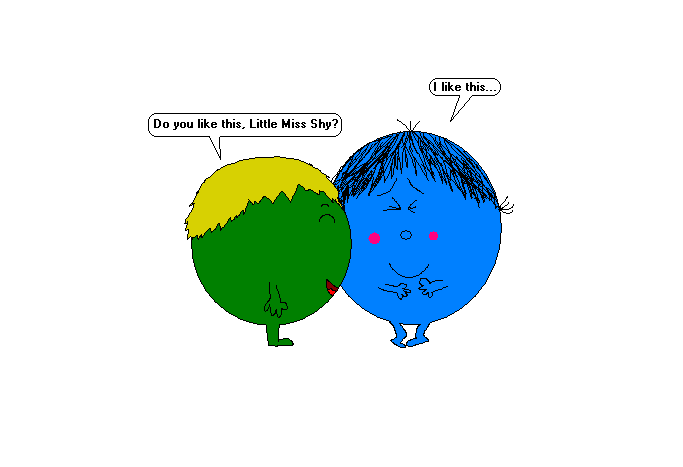 Mr. Nubby nubs Little Miss Shy by 2Funny89 on DeviantArt