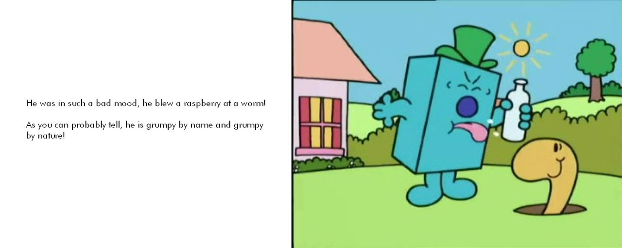 Mr. Grumpy is Finally Smiling 7 by 2Funny89 on DeviantArt