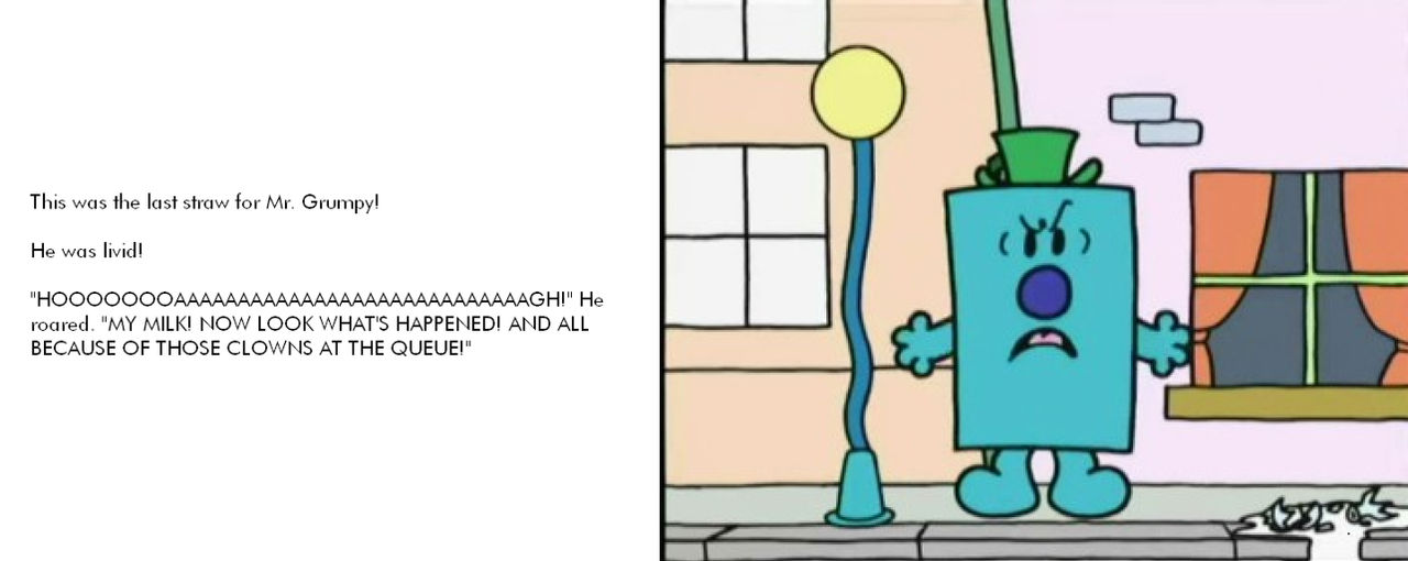 Mr. Grumpy is Finally Smiling 15 by 2Funny89 on DeviantArt