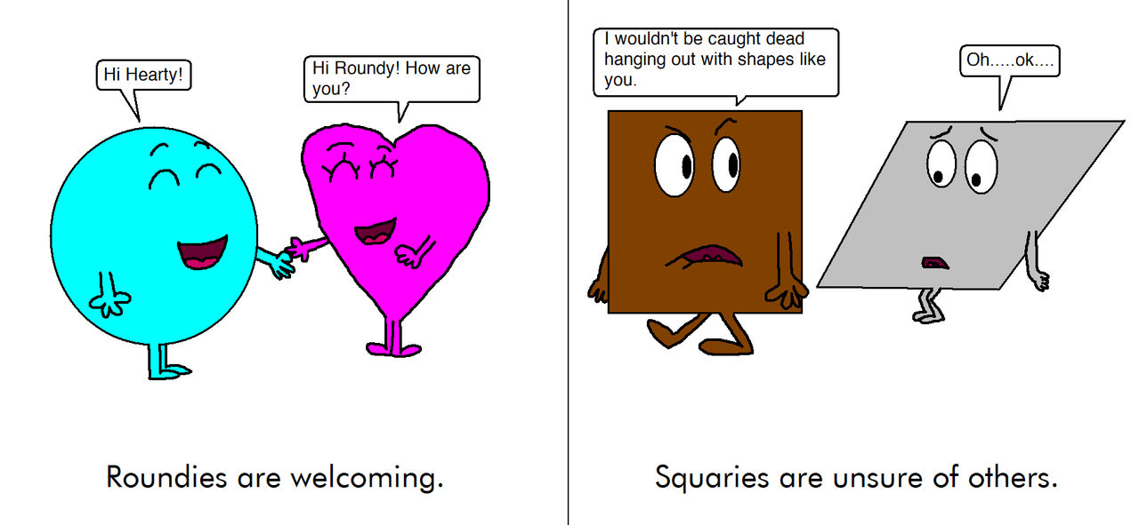 Round Hates Square I Thought You Were a Roundy, Not a Squary page 5 by 2Funny89 on DeviantArt