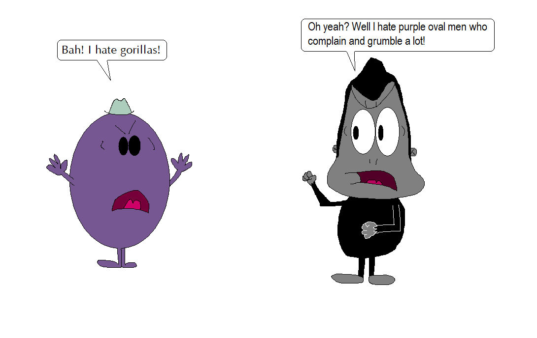 Mr. Grumble and Chant have a rant by 2Funny89 on DeviantArt