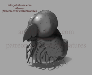 Creature 001 - Birdopiller watermark