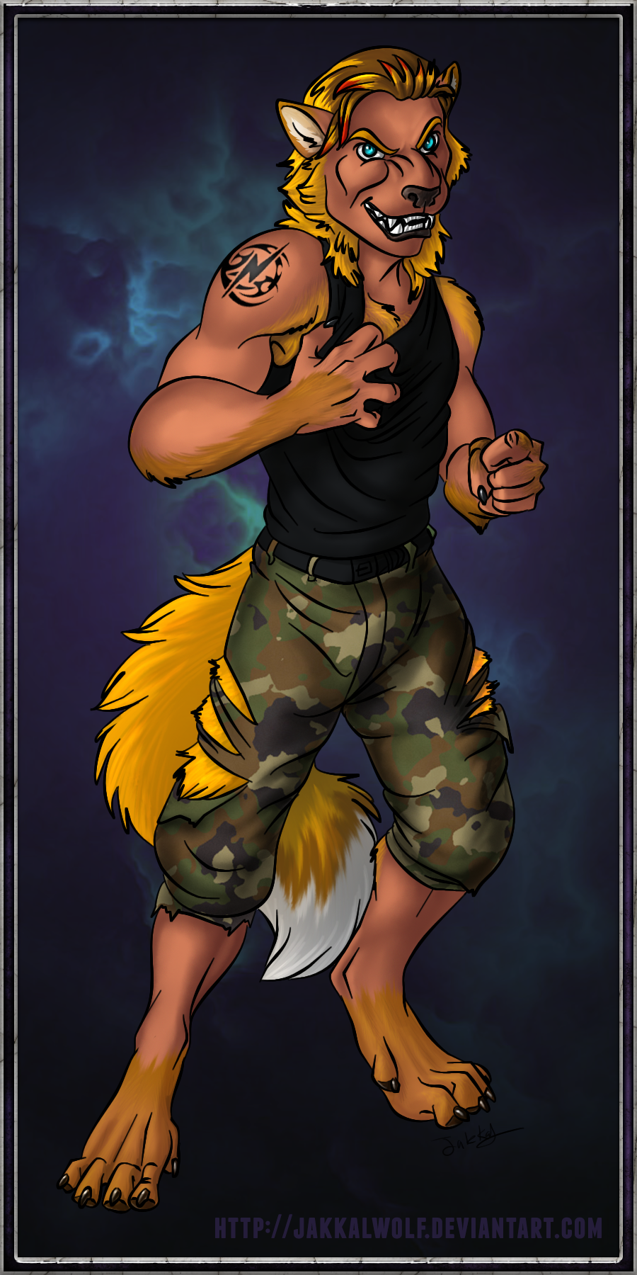 Offstream Commission: Human to Anthro Fox 1