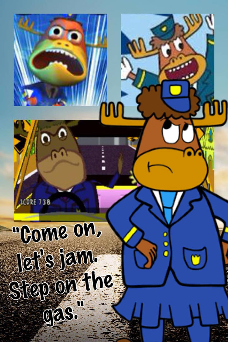PaRappa the rapper- instructor mooselini by Emeraldfire131 on DeviantArt