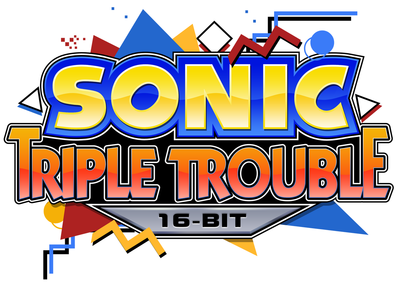 Sonic Triple Trouble 16 Bit Logo Redesign by SonicFanDrawz on DeviantArt Sonic Triple Trouble 16 Bit Logo Redesign by SonicFanDrawz on DeviantArt