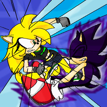 Dark Sonic vs Zurg by SonicaTHedgehog on DeviantArt