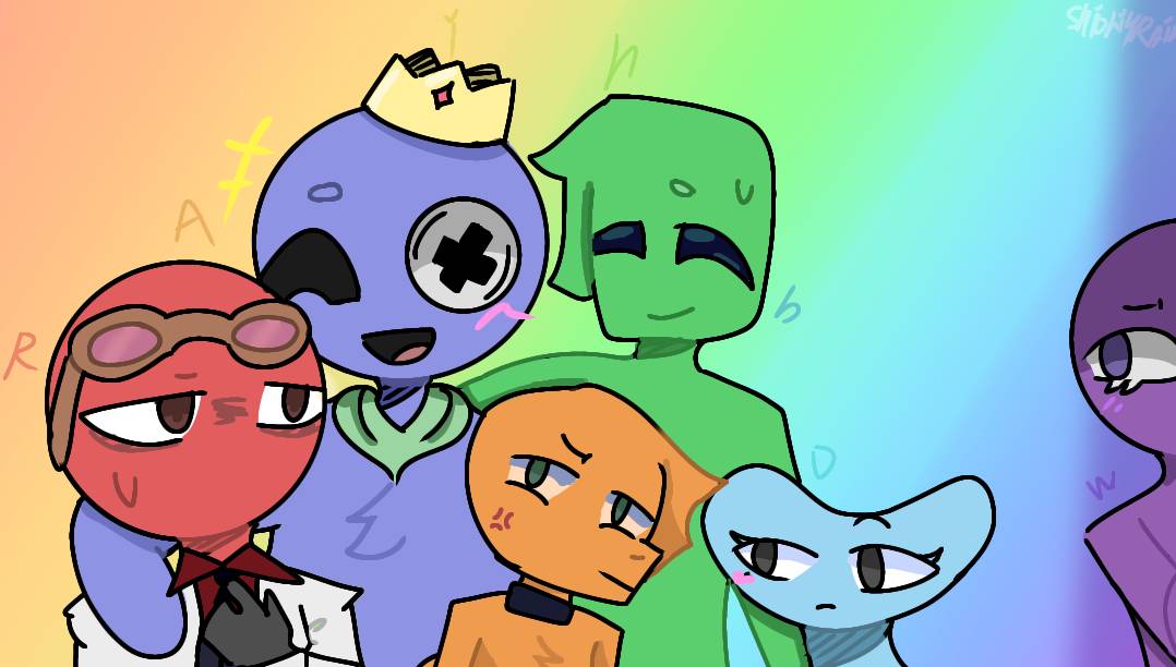 Rainbow Friends San Valentn by MerlinBeemers on DeviantArt