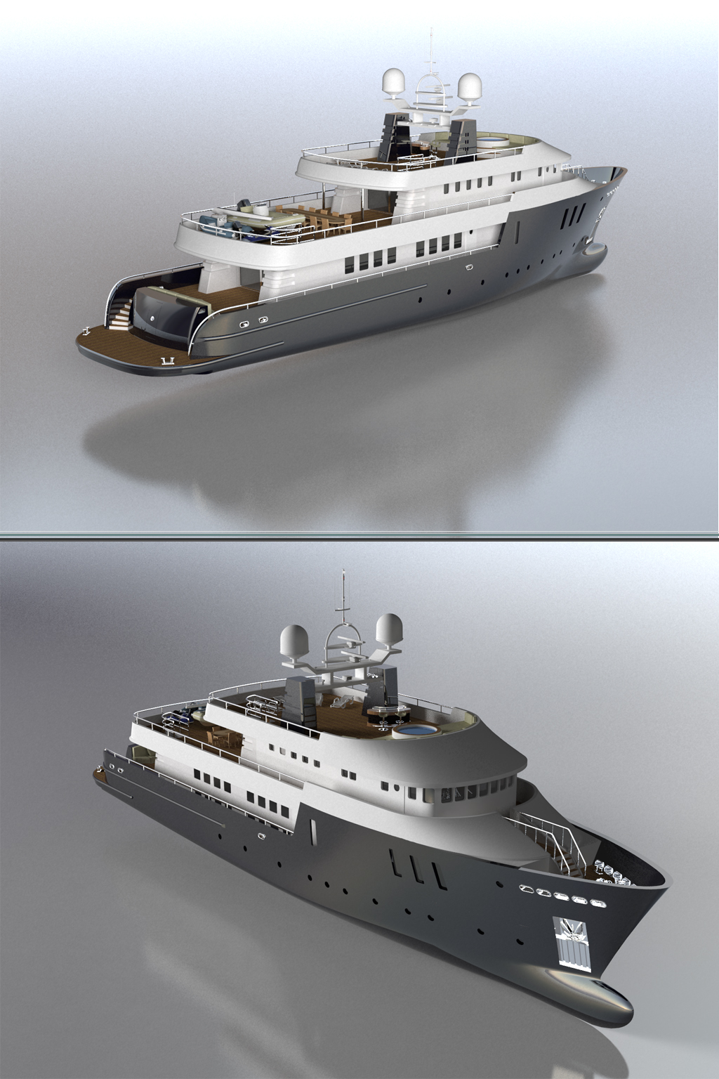 trawler yacht by pohorololo