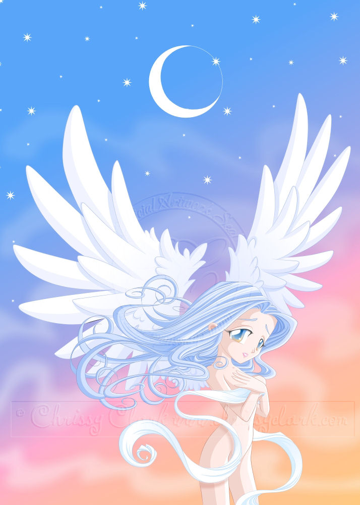 She Bathes in Moonlight by clrkrex