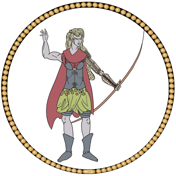 Half Elf Ranger Token by ThriftysTokenBin on DeviantArt